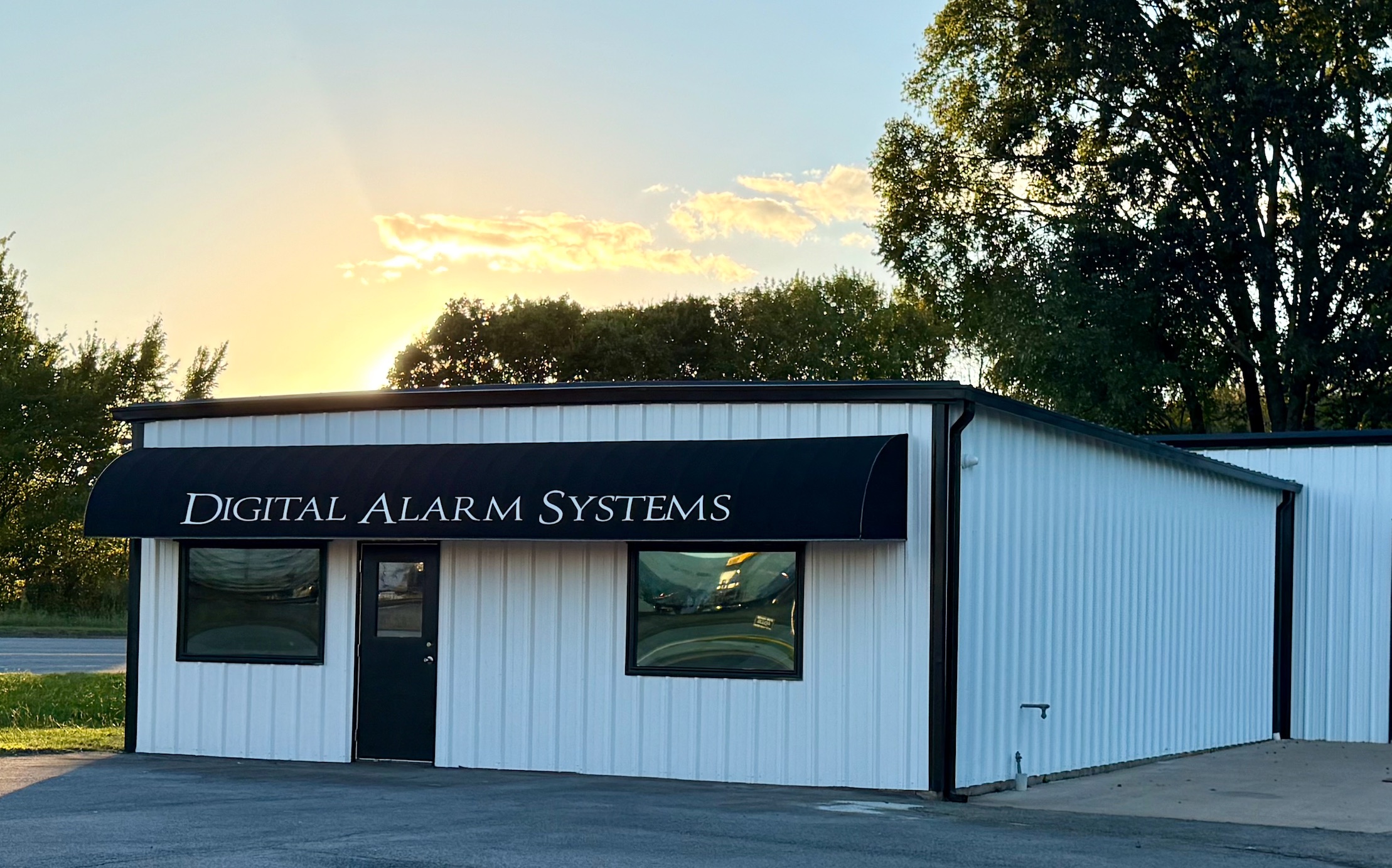 Digital Alarm Systems office building in Russellville Arkansas